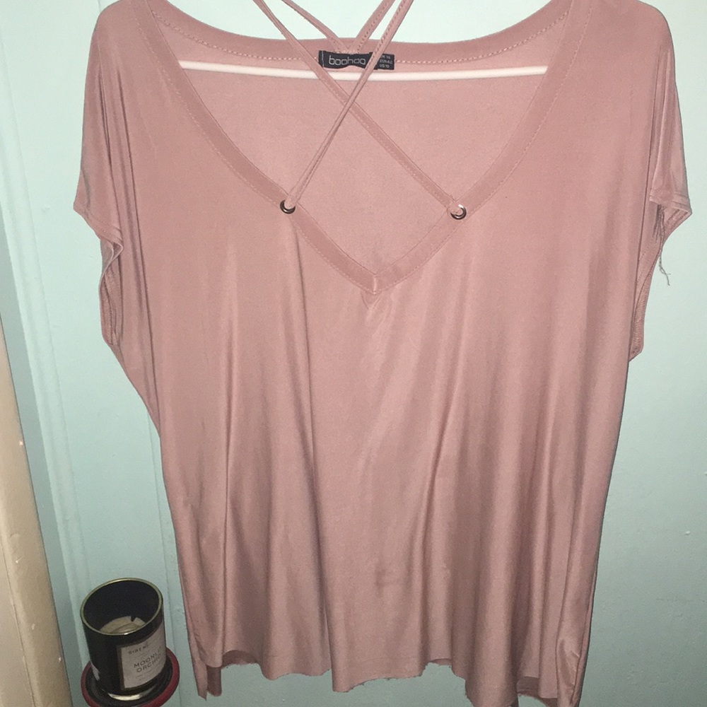 Oversized Crossed Tunic